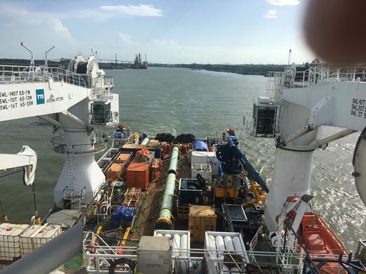 Qualità tipo sottomarino cuscino ammortizzatore di gomma pneumatico dell'imbracatura 50kpa di Yokohama del cuscino ammortizzatore per ancorare della nave fabbrica