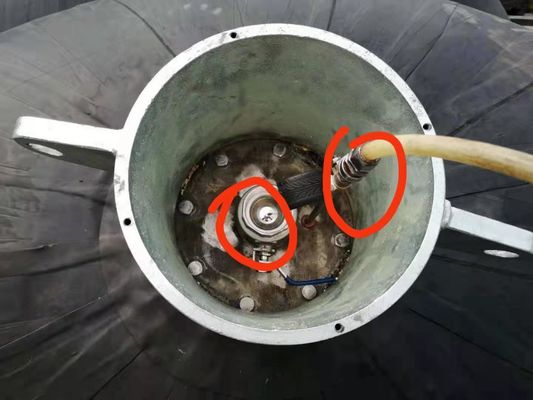 Qualità tipo certificazione sottomarina pneumatica gonfiabile dell'imbracatura 80kpa del cuscino ammortizzatore Iso17357 fabbrica