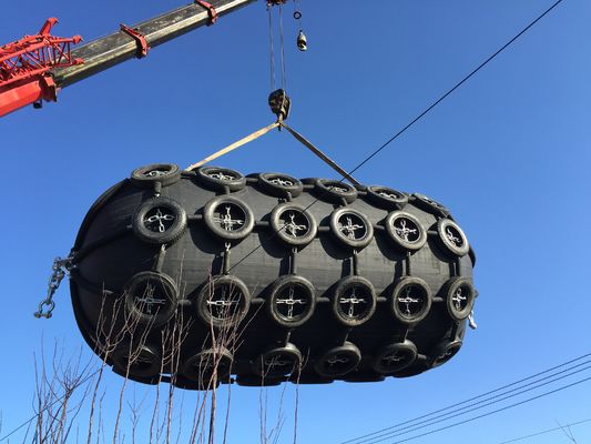Qualità Paraurti d'angolo costolati di Yokohama Marine Rubber Fender Marine Dock fabbrica