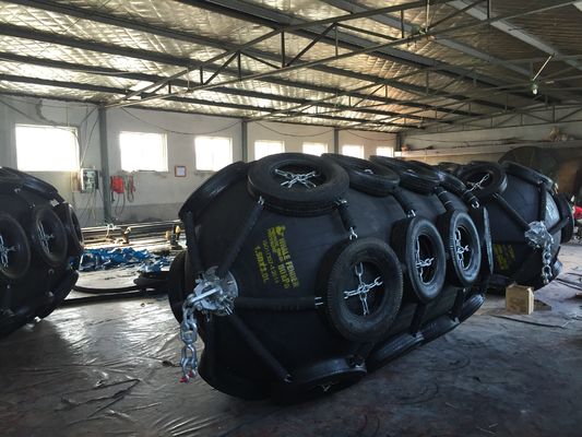 Qualità Cuscino ammortizzatore di gomma pneumatico Rib Type Fender di certificazione di iso 17357 fabbrica