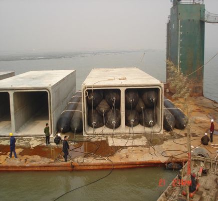 Qualità Airbag di lancio Marine Rubber Airbag gonfiabile della nave di pressione bassa fabbrica