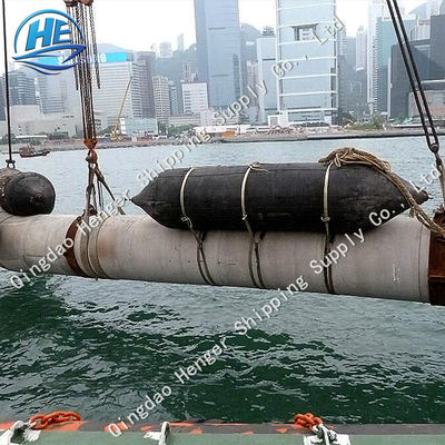 Qualità pallone di lancio della nave dell'airbag del pallone della nave 0.07~0.10mpa per l'aggancio a secco della nave fabbrica