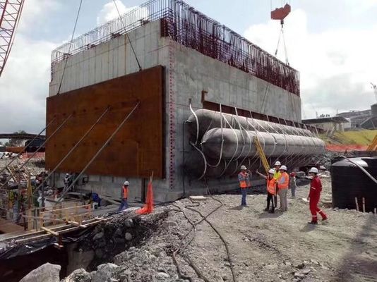 Qualità Nave di D15*L20m 0.20Mpa che lancia Marine Airbags Optimized Layout fabbrica