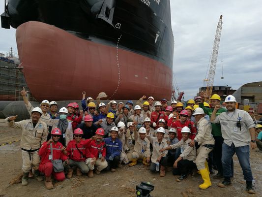 Qualità nave ad alta pressione di lancio Marine Airbags degli airbag della nave 18mtr fabbrica