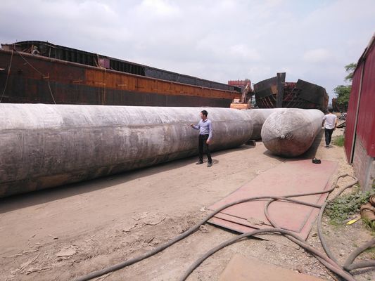 Qualità 16m Marine Rubber Airbag Boat Lift Marine Salvage Airbag fabbrica