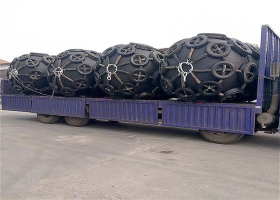 Qualità 50Kpa 80Kpa ha personalizzato il cuscino ammortizzatore di gomma pneumatico con il tipo della guaina della gomma fabbrica