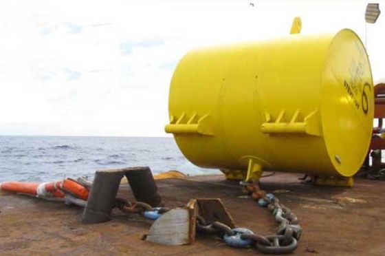 Qualità Grande boa di attracco d'acciaio di alta galleggiabilità che fa galleggiare Marine Buoys For Yacht fabbrica