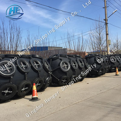 Qualità cuscino ammortizzatore di gomma naturale di Yokohama del cuscino ammortizzatore del cuscino ammortizzatore di gomma pneumatico nero di 3.3*6.5m fabbrica