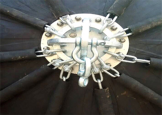 Qualità Norma di gomma del cuscino ammortizzatore 50Kpa 80Kpa IS017357 di Yokohama del certificato della BV fabbrica