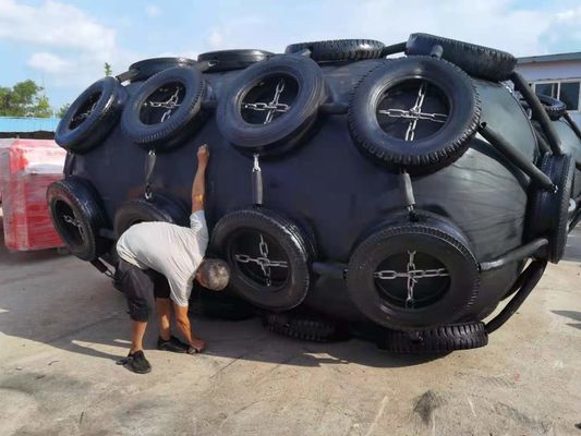 Qualità Tipo barca di gomma pneumatica Marine Rubber Fender di Yokohama del cuscino ammortizzatore fabbrica