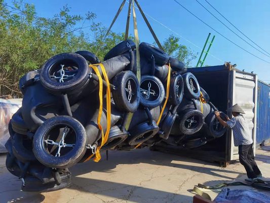 Qualità Tipo barca di gomma pneumatica Marine Rubber Fender di Yokohama del cuscino ammortizzatore fabbrica