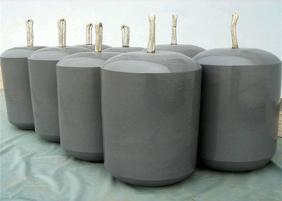 Qualità Asse senza cuciture di galleggiamento di acciaio inossidabile di EVA Foam Filled Marine Fender fabbrica