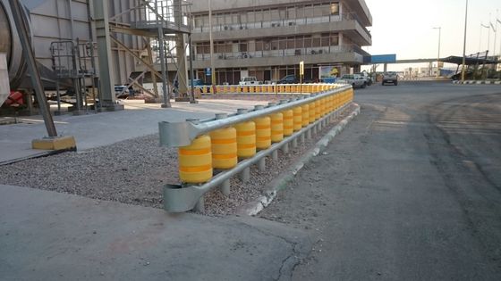 Qualità Guardavia EVA Roller Barrier di rotolamento di arresto della barriera di sicurezza della strada principale 0.7m fabbrica