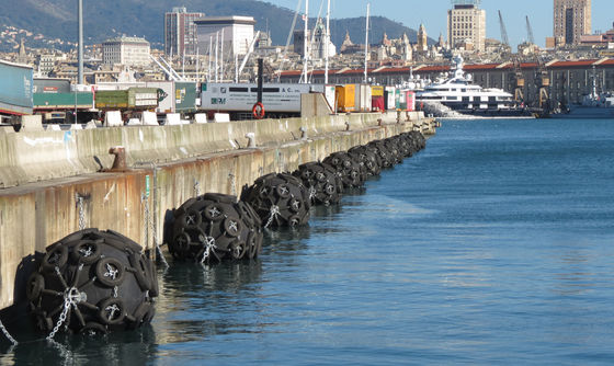 Qualità Uso pneumatico di ISO17357 50KPA/80KPA Marine Rubber Fender Durable In fabbrica