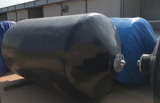 Qualità Positive Buoyancy Foam Filled Fender with Customized Size and High-Density Foam Core for Marine Dock Protection fabbrica