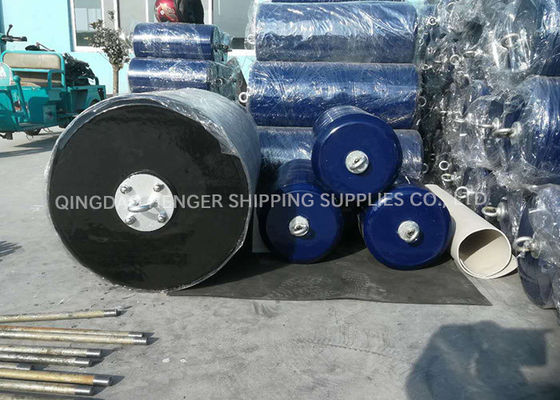 Qualità Fender riempito di schiuma certificato ISO17357 con diametro da 0,5-4,8 m e riempimento a cella chiusa per la protezione marina e portuale fabbrica