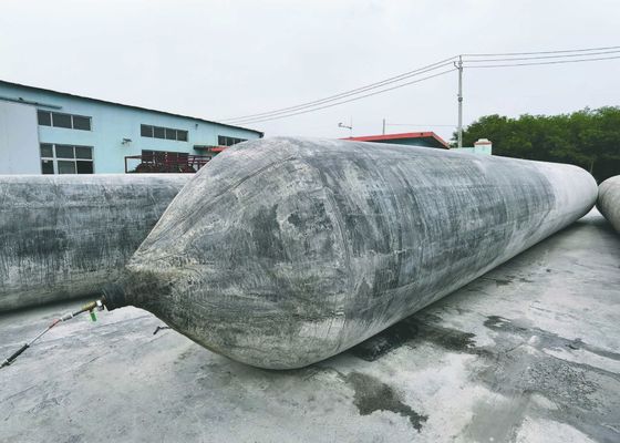 Qualità Marine Rubber Airbag with Wear Indicator Layer for 0.8-3 M Diameter and 4-25 M Length Ship Launching fabbrica
