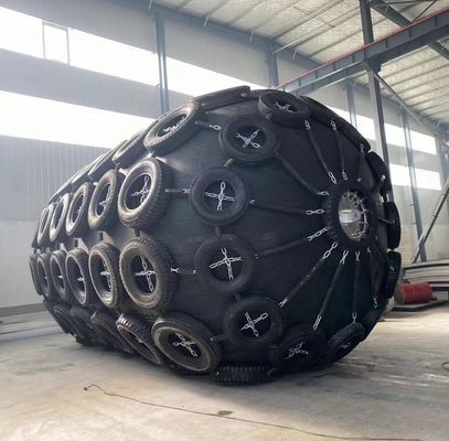 Qualità Il tipo il cuscino ammortizzatore di gomma pneumatico ISO17357 di Yokohama ha certificato con la catena fabbrica